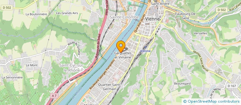 localisation de l'entreprise NOTTING HILL STUDIO  VIENNE