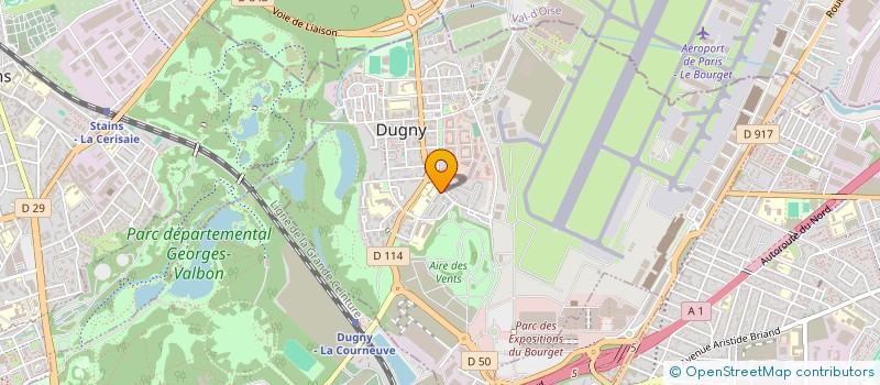 localisation de l'entreprise NOTTO TRANSPORTS à GONESSE