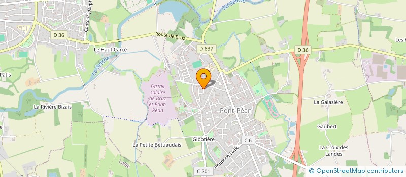 localisation de l'entreprise NOTUMA SOLUTIONS BOIS  PONT-PEAN