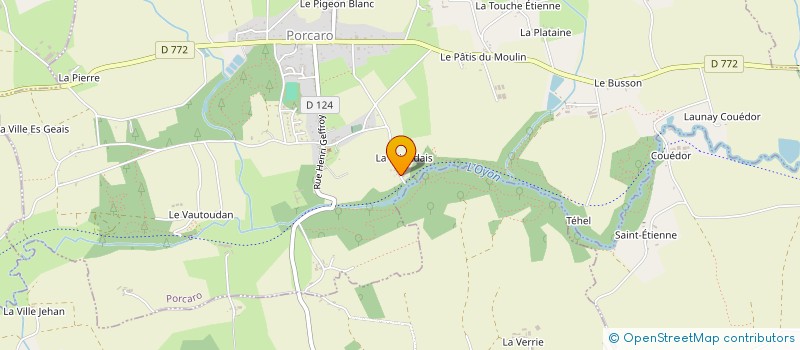 localisation de l'entreprise NOTYLIA PRODUCTION  PORCARO