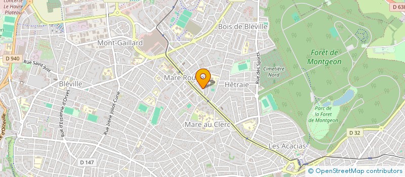 localisation de l'entreprise NOTYO à LE HAVRE