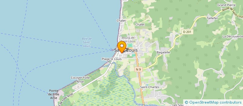 localisation de l'entreprise NOU LA CLUB DES AINES INTERGENERATIONNELS à SAINT-LOUIS
