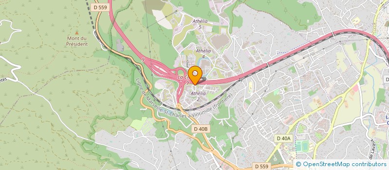 localisation de l'entreprise NOU LARGADO  LA CIOTAT