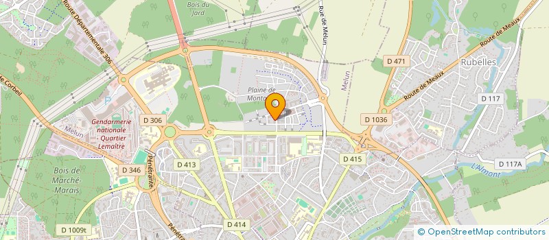 localisation de l'entreprise NOUAH à MELUN