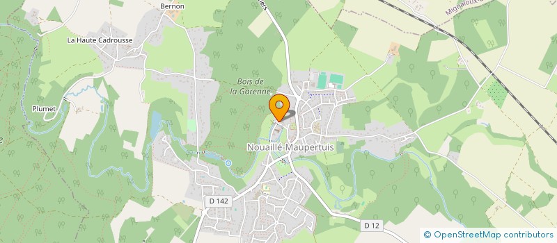 localisation de l'entreprise NOUAILLE EN COMMUN  NOUAILLE-MAUPERTUIS