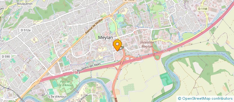 localisation de l'entreprise NOUAISON PARTICIPATION à MEYLAN