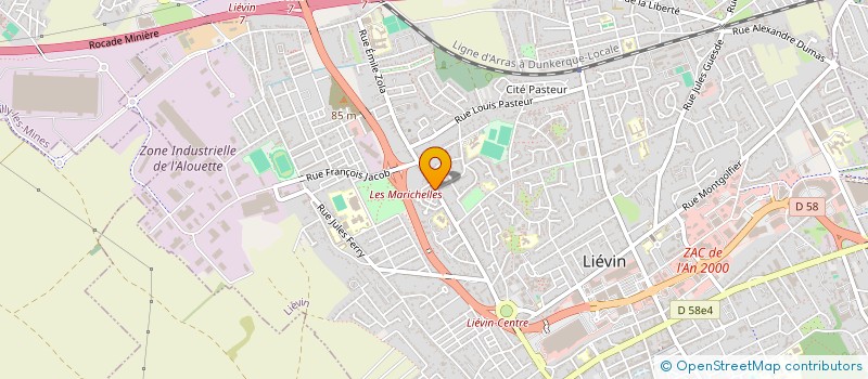 localisation de l'entreprise NOUAR  LIEVIN