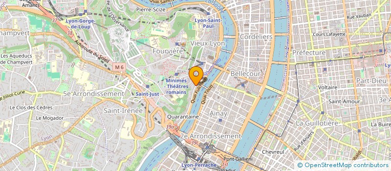 localisation de l'entreprise NOUARA à LYON