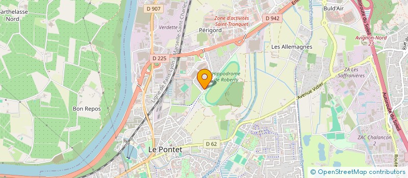 localisation de l'entreprise NOUBA à LE PONTET