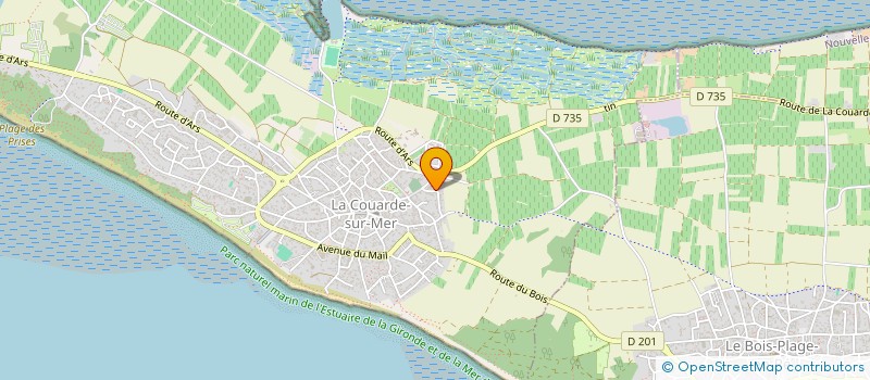 localisation de l'entreprise NOUBA  LA COUARDE-SUR-MER