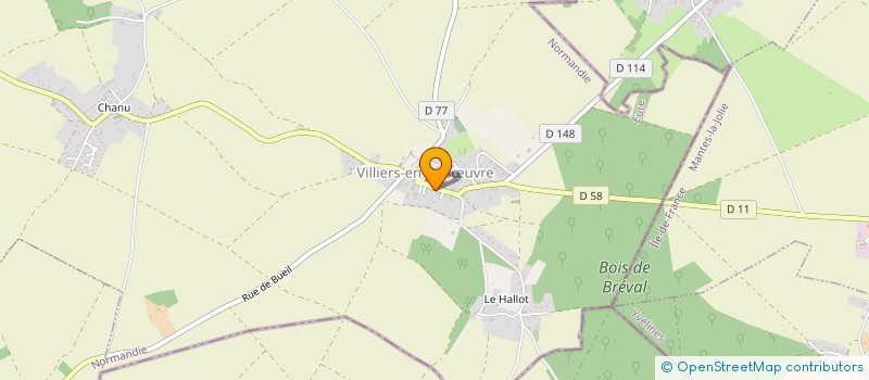 localisation de l'entreprise NOUBA IMMOBILIER  VILLIERS-EN-DESUVRE