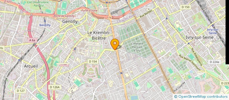 localisation de l'entreprise NOUBAR à LE KREMLIN-BICETRE
