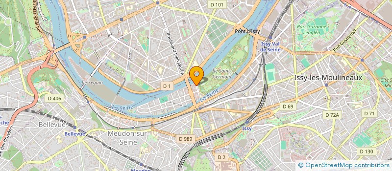 localisation de l'entreprise NOUCAPITAL à ISSY-LES-MOULINEAUX