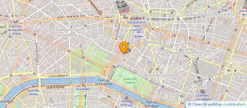 localisation de l'entreprise NOUCH à PARIS