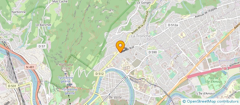 localisation de l'entreprise NOUCH  LA TRONCHE