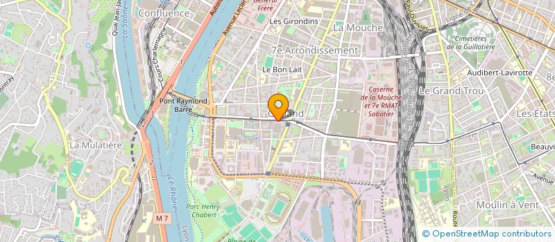 localisation de l'entreprise NOUCHANA  LYON