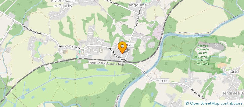 localisation de l'entreprise NOUCHKY  RIVIERE-SAAS-ET-GOURBY