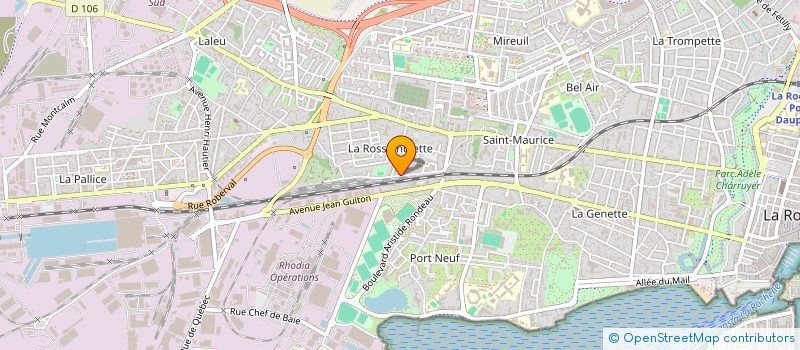 localisation de l'entreprise NOUCINC  LA ROCHELLE