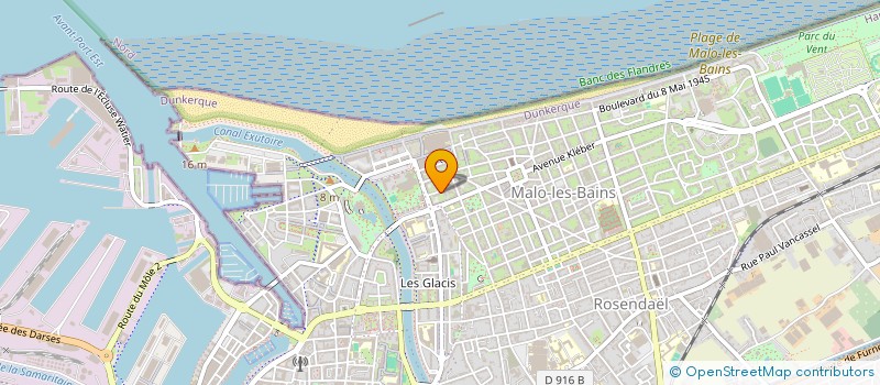 localisation de l'entreprise NOUCINQ à DUNKERQUE