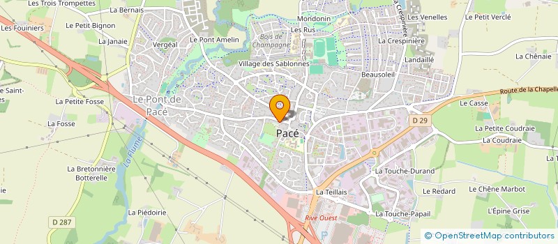 localisation de l'entreprise NOUE  PACE