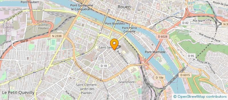 localisation de l'entreprise NOUFORM à ROUEN