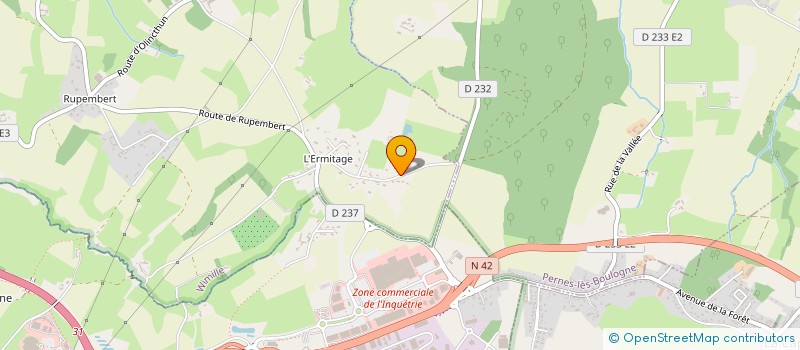 localisation de l'entreprise NOUGA  LA CAPELLE-LES-BOULOGNE