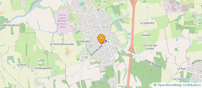 localisation de l'entreprise NOUGANEL  PONT-PEAN