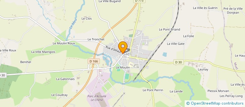 localisation de l'entreprise NOUGARET BIS  GAEL