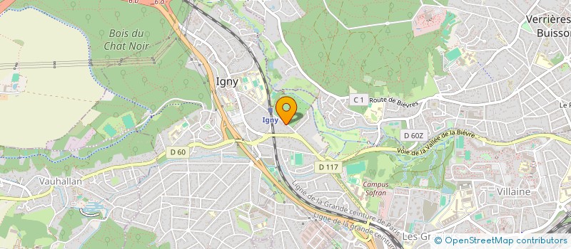 localisation de l'entreprise NOUGAT 91  IGNY