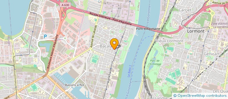 localisation de l'entreprise NOUGAT  BORDEAUX