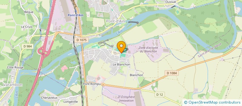 localisation de l'entreprise NOUGATINE à PONT-D'AIN