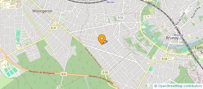 localisation de l'entreprise NOUGATRANS à YERRES