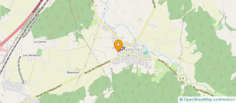 localisation de l'entreprise NOUGATSCRAP à ESPELUCHE