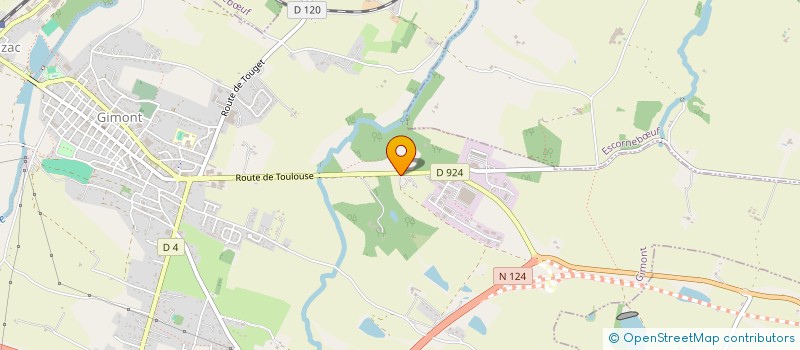 localisation de l'entreprise NOUGUES IMMOBILIER  GIMONT