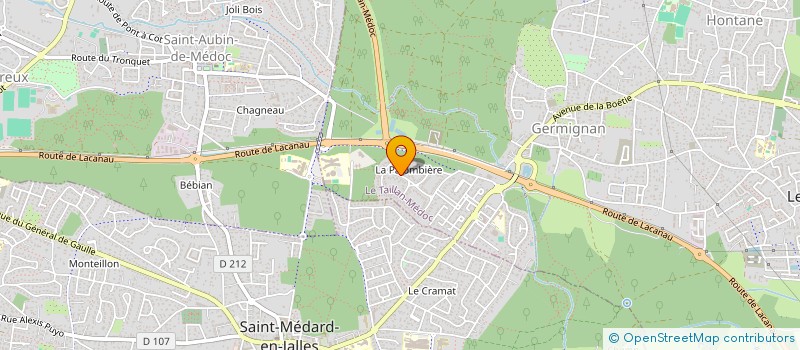 localisation de l'entreprise NOUGUEY  LE TAILLAN-MEDOC