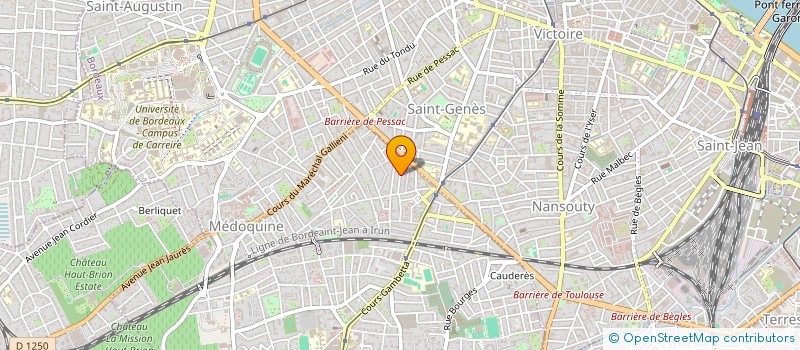 localisation de l'entreprise NOUGUEYREAU MAYER  TALENCE