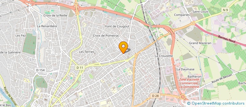 localisation de l'entreprise NOUGUIZA TRANSPORTS  VENDRES