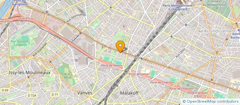 localisation de l'entreprise NOUHA  PARIS