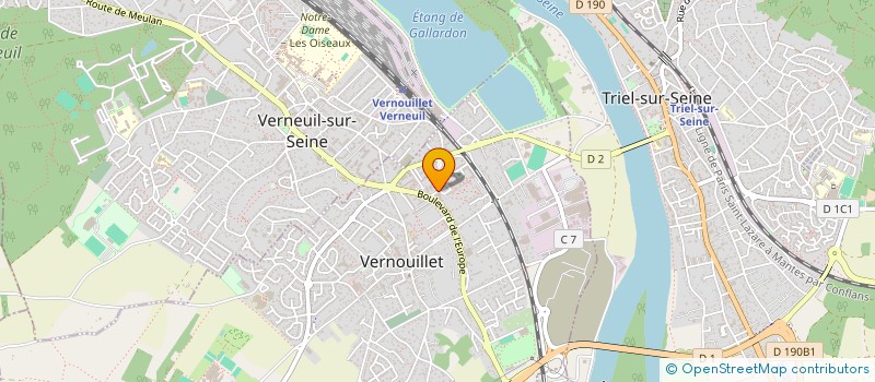 localisation de l'entreprise NOUHA à VERNOUILLET
