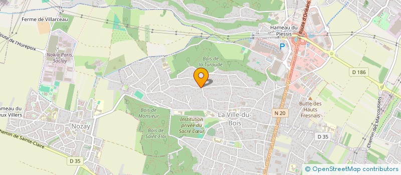 localisation de l'entreprise NOUHA IMMO à LA VILLE-DU-BOIS
