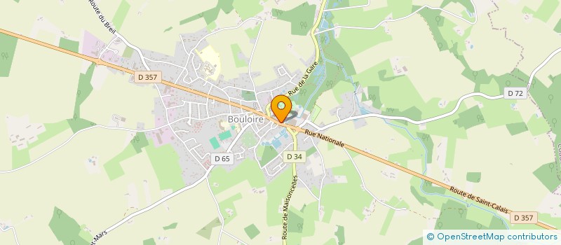 localisation de l'entreprise NOUHA RD 266  BOULOIRE