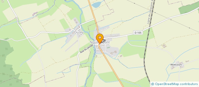 localisation de l'entreprise NOUILLONPONT ET SON PASSE à NOUILLONPONT