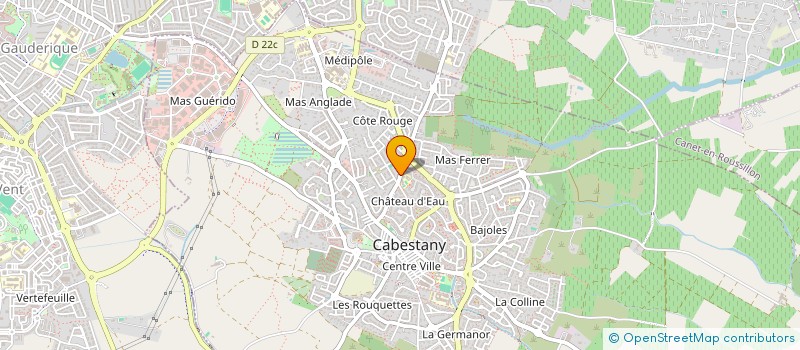 localisation de l'entreprise NOUJO  CABESTANY