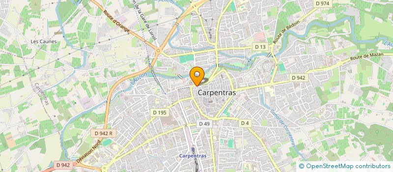 localisation de l'entreprise NOUJOUM à CARPENTRAS