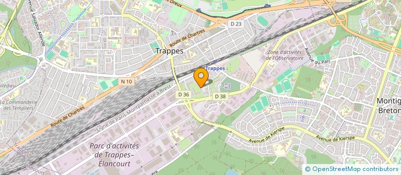 localisation de l'entreprise NOUJOUM à TRAPPES