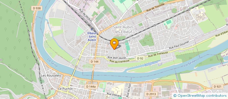 localisation de l'entreprise NOUKA INVEST  SAINT-AUBIN-LES-ELBEUF