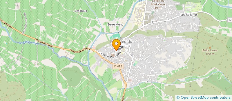 localisation de l'entreprise NOUKIE  PIERREFEU-DU-VAR