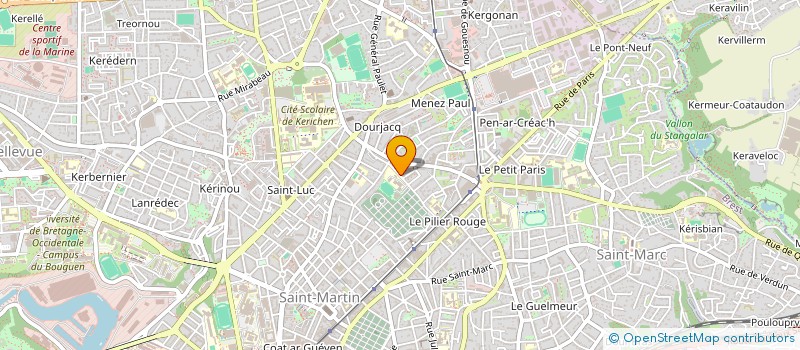 localisation de l'entreprise NOULA à BREST