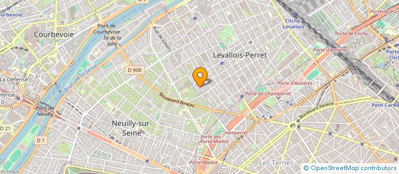 localisation de l'entreprise NOULEHE à LEVALLOIS-PERRET