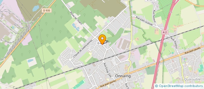 localisation de l'entreprise NOUMA NORD  ONNAING